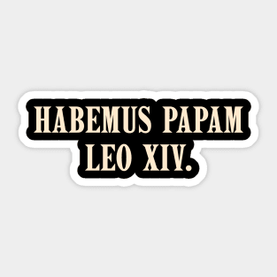Pope-Leo Sticker